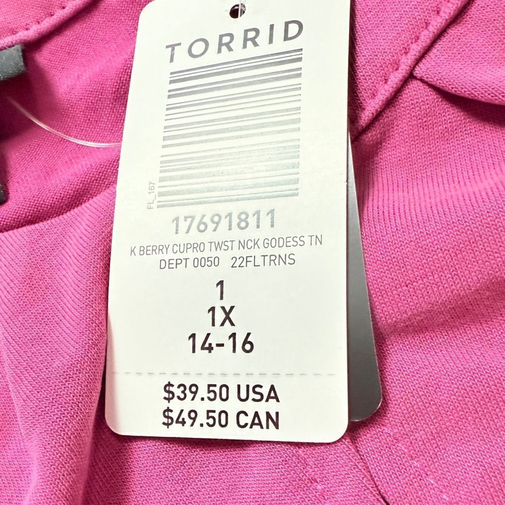 NWT Torrid Raspberry Purple Tank Top - Picture 5 of 7